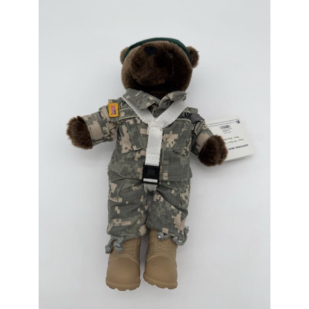 Bear Forces of America US ARMY SPECIAL FORCES Plush Stuffed Teddy Bear 10"